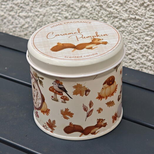 Caramel Pumpkin scented candle