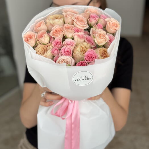 Mixed Rose Bouquet, S size