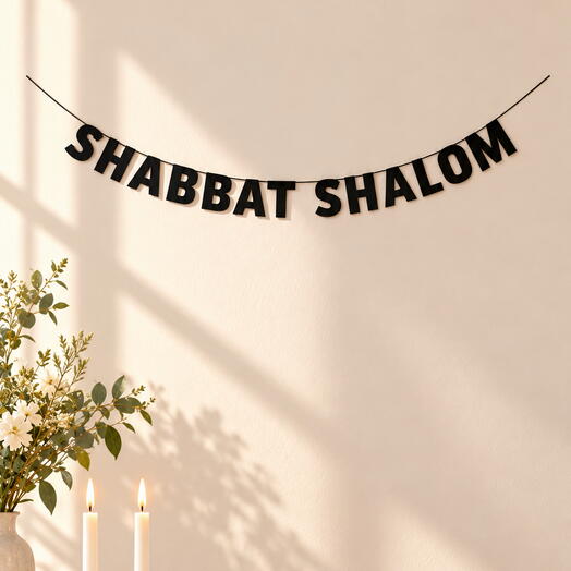Garland "SHABBAT SHALOM"