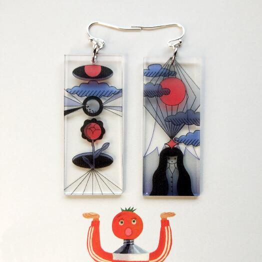 Earrings Asian