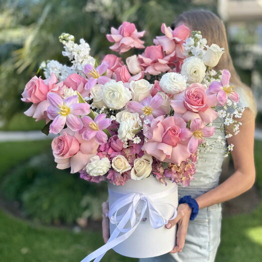 Flowers in a box