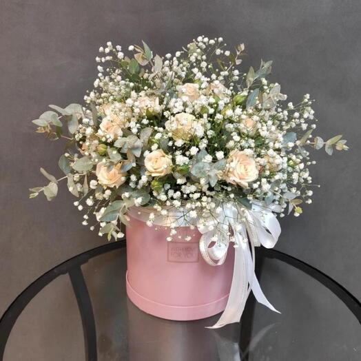 Gypsophila and rose