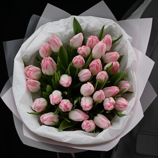 Bouquet "Tender Palette of Tulips"