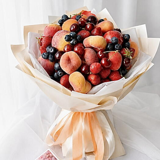 Bouquet of fruits and berries