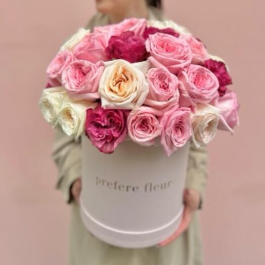 Roses in a box