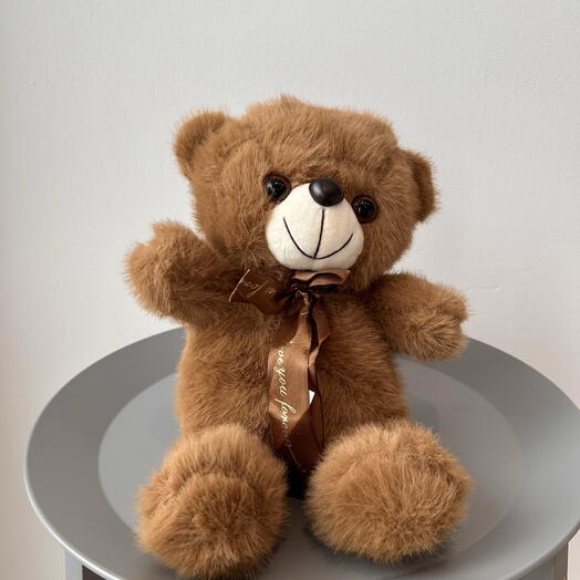 Chocolate teddy bear