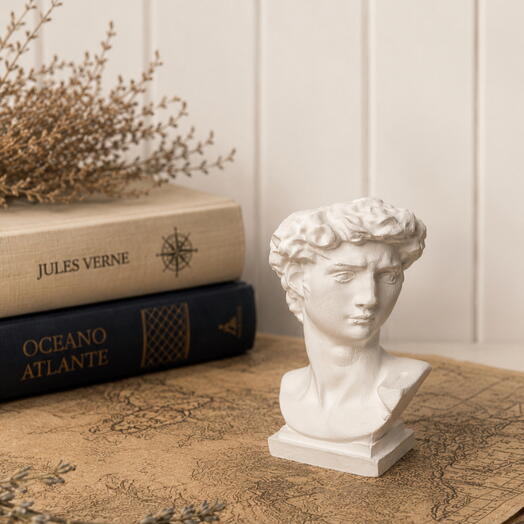 David Bust Candle