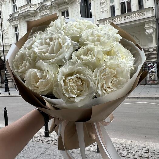 Cream roses