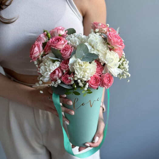 Flower vase "Tiffany's Dream"