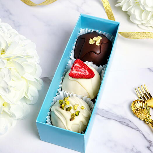 3 pcs cake ball box