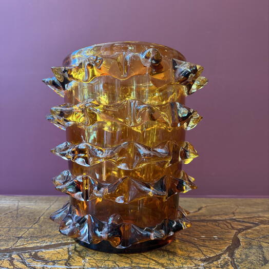 EDG Amber Vase
