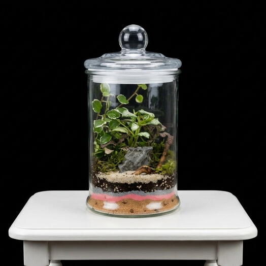 Blush Oasis Terrarium