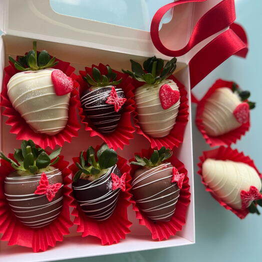 Chocolate-covered strawberries