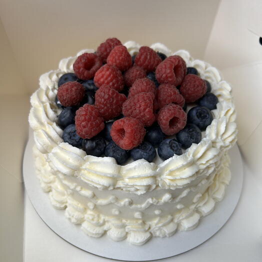 Raspberry Bento Cake