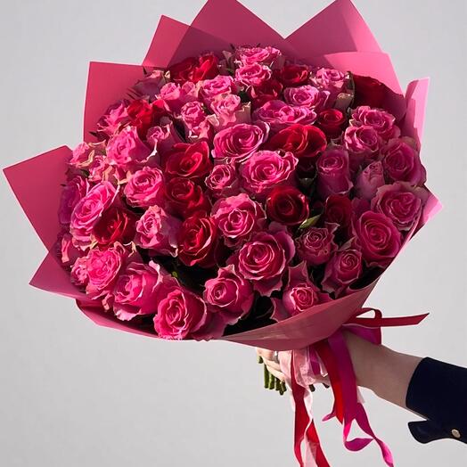 Bouquet di 51 rose Shairy