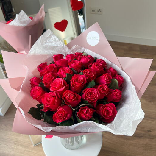 Bouquet "Cherry Lady"