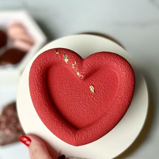 Chocolate Mousse Bento Cake, No added sugar,  Gluten-free