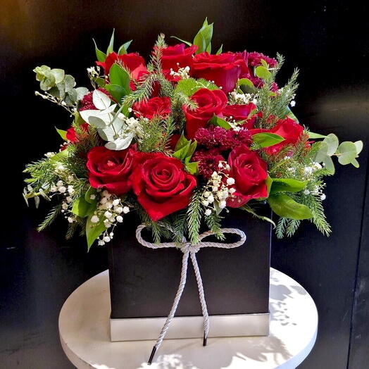 Flowers in a box