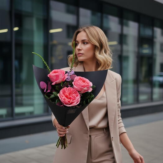 Bouquet "Pink Drama"