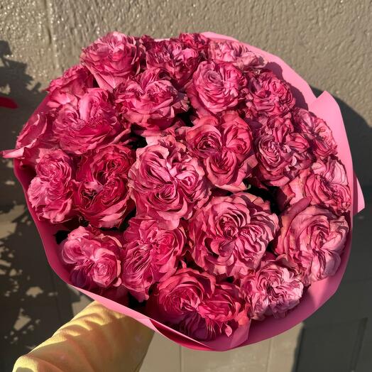 25 peony bouquets