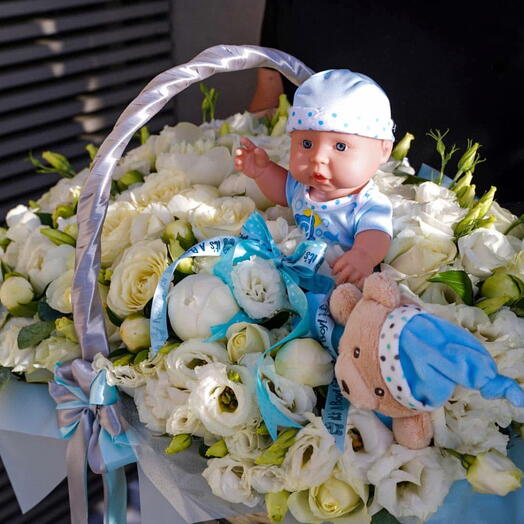 With birth