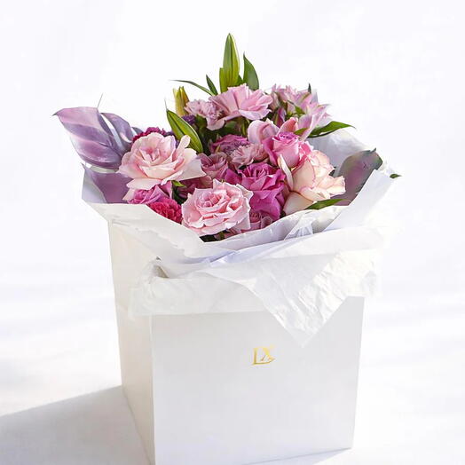 Amethyst Petals Gift Bag