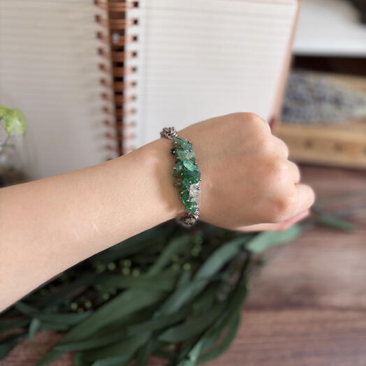 Green Oracle Chainmail Bracelet