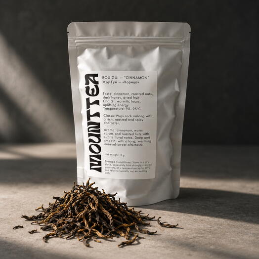 Rou Gui Cinnamon — Wuyi Rock Oolong Tea, 肉桂