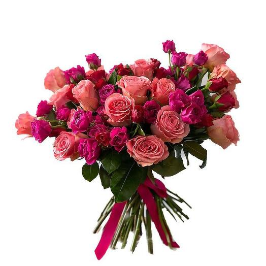35 Mixed roses