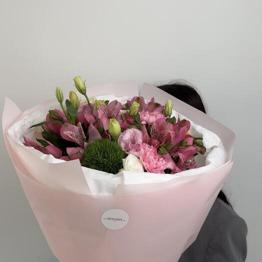 Mix bouquet pink