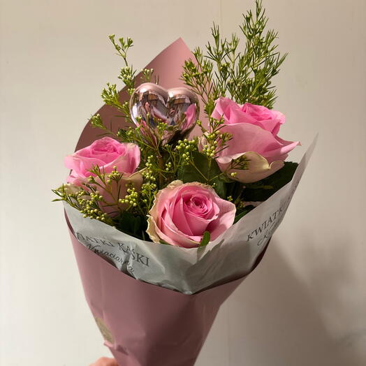 Mini pink roses