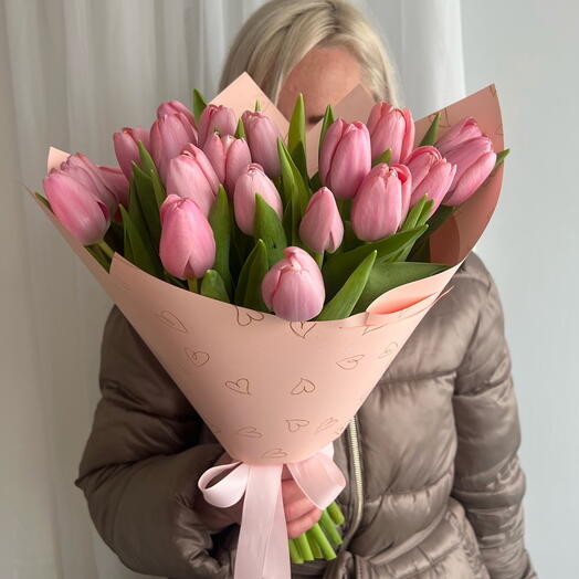Pink summer flowers