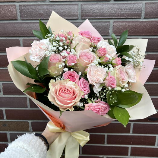 Elegant pink bouquet