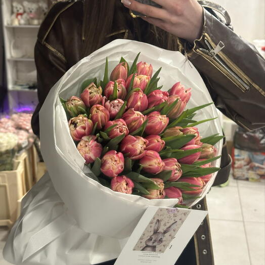 Bukiet z tulipanami