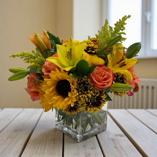 Bright Flower Mix Bouquet