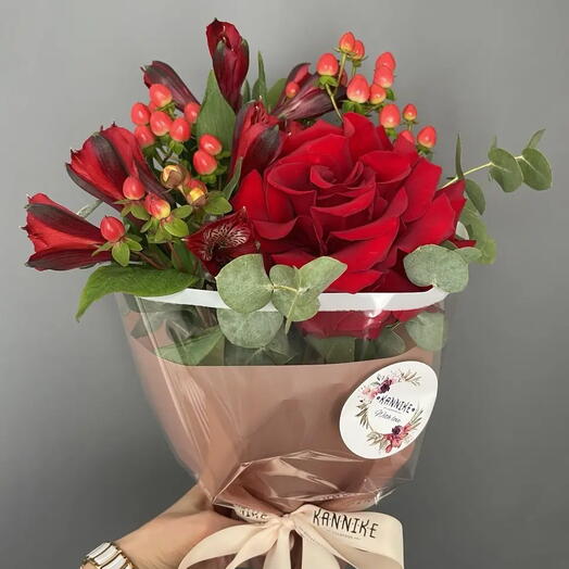 Blumengesteck – rot