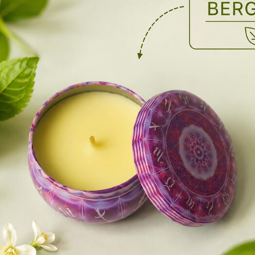 Scented candle "Bergamot"