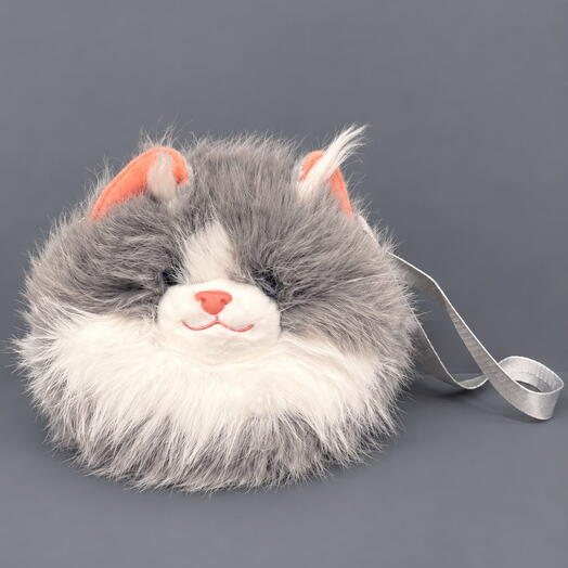 Grey Cat Backpack – Small