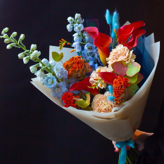 Author s bouquet "Watercolour Etude"