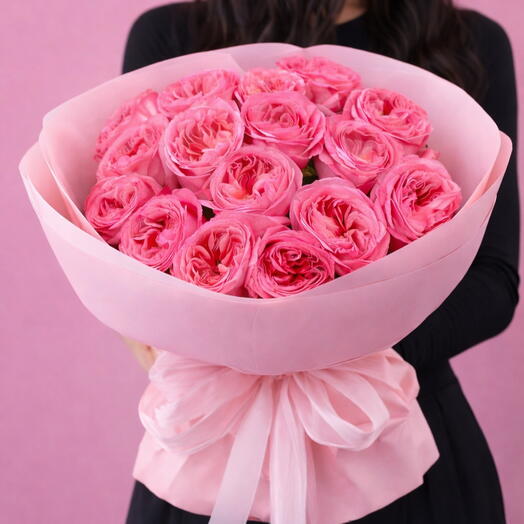 🌹Bouquet of 21 peony roses