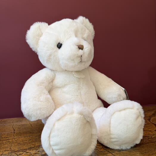 Stuffed White Bear Toy 50cm