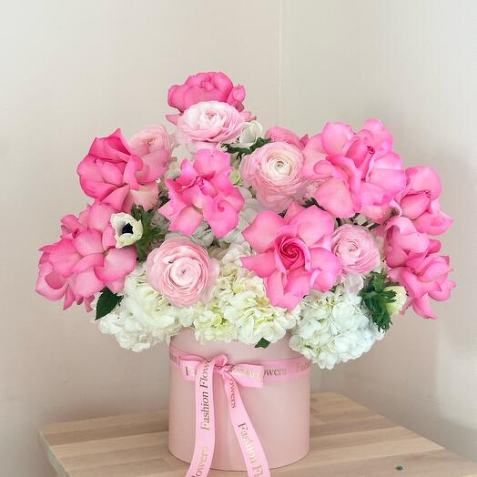 Flowers in a box