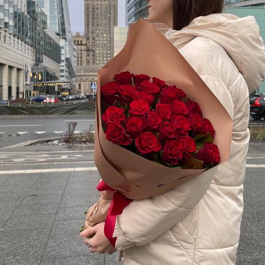 25 rote Rosen