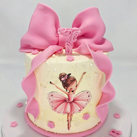 Ballerina cake
