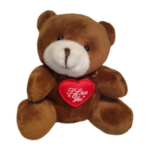 Plush teddy bear "I love you"