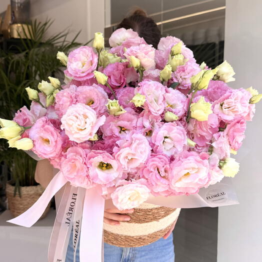 XL Basket Eustoma