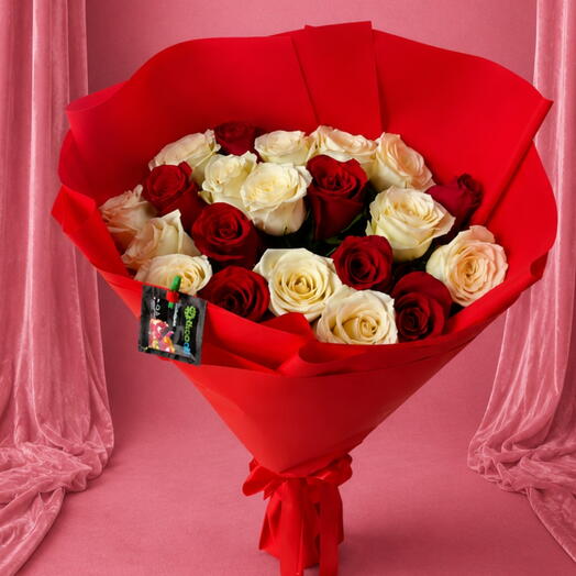 Bouquet for no occasion 21 roses
