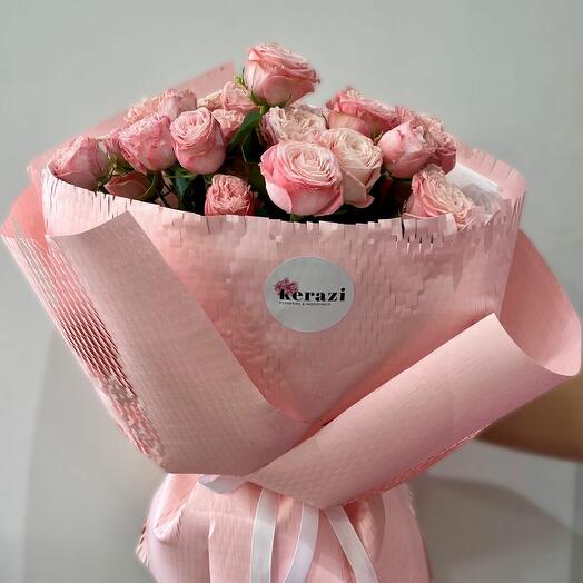 Pink Spray Rose Bouquet