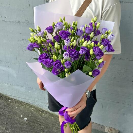 Bouquet "Purple Lisianthus"