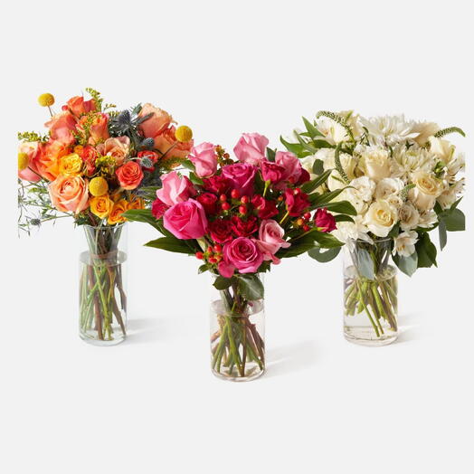 Monthly flower subscription - 4 curated bouqet